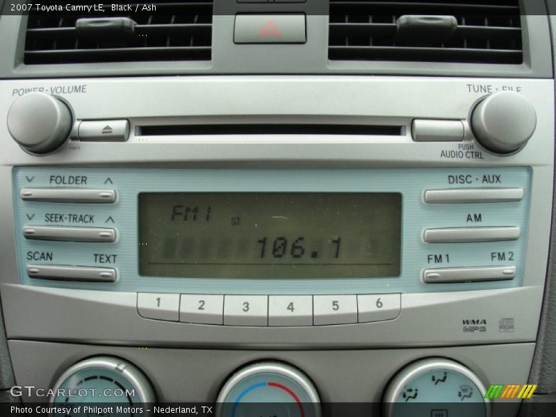 Black / Ash 2007 Toyota Camry LE