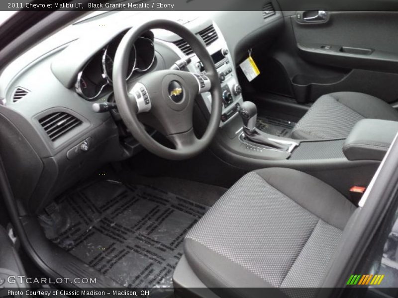 Black Granite Metallic / Ebony 2011 Chevrolet Malibu LT