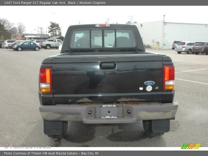 Black / Medium Graphite 1997 Ford Ranger XLT Regular Cab 4x4