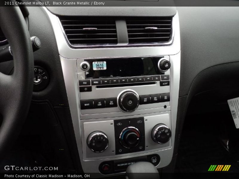Black Granite Metallic / Ebony 2011 Chevrolet Malibu LT