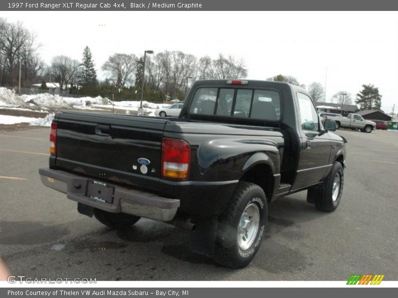 Black / Medium Graphite 1997 Ford Ranger XLT Regular Cab 4x4