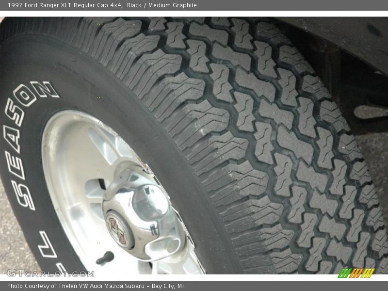 Black / Medium Graphite 1997 Ford Ranger XLT Regular Cab 4x4