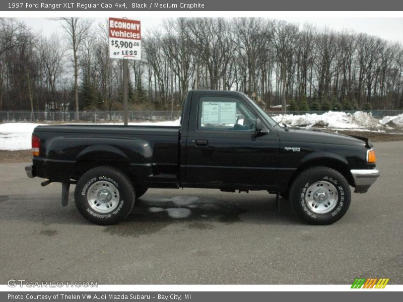  1997 Ranger XLT Regular Cab 4x4 Black
