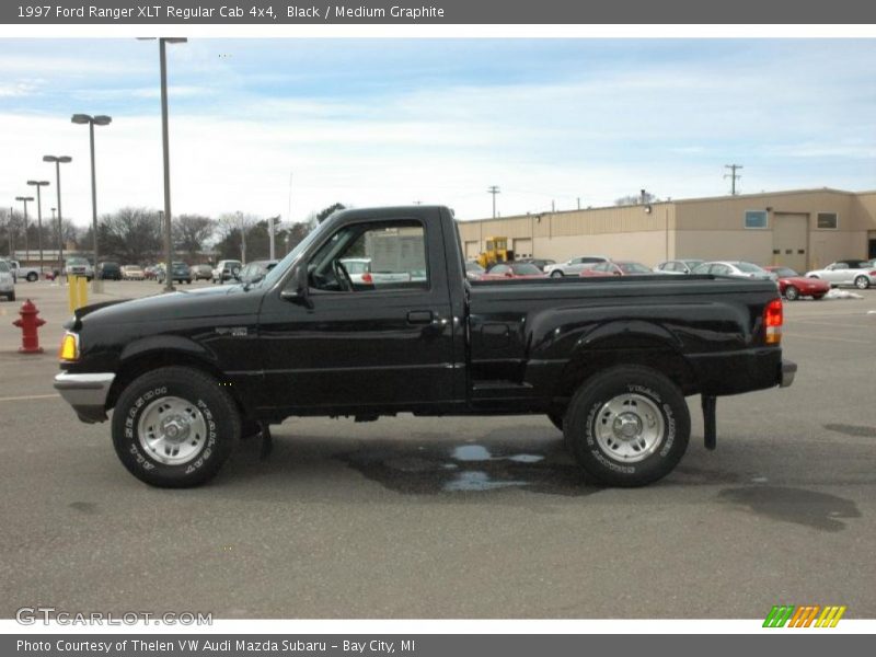  1997 Ranger XLT Regular Cab 4x4 Black