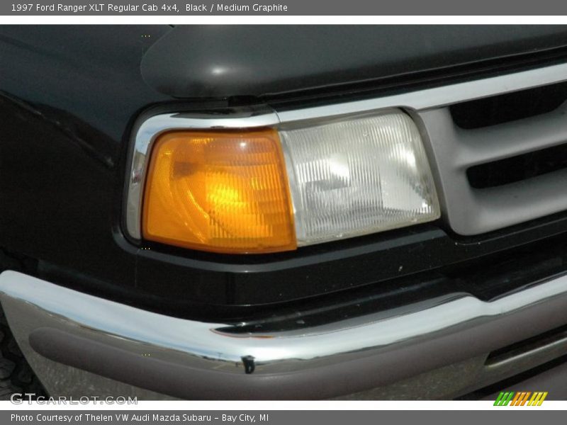 Black / Medium Graphite 1997 Ford Ranger XLT Regular Cab 4x4