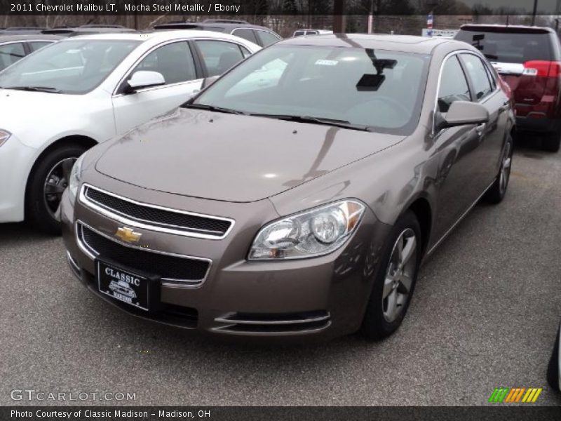 Mocha Steel Metallic / Ebony 2011 Chevrolet Malibu LT