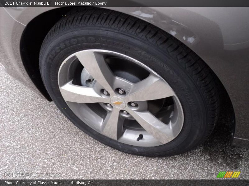 Mocha Steel Metallic / Ebony 2011 Chevrolet Malibu LT