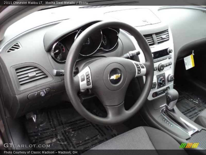 Mocha Steel Metallic / Ebony 2011 Chevrolet Malibu LT