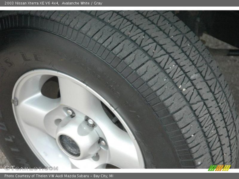 Avalanche White / Gray 2003 Nissan Xterra XE V6 4x4