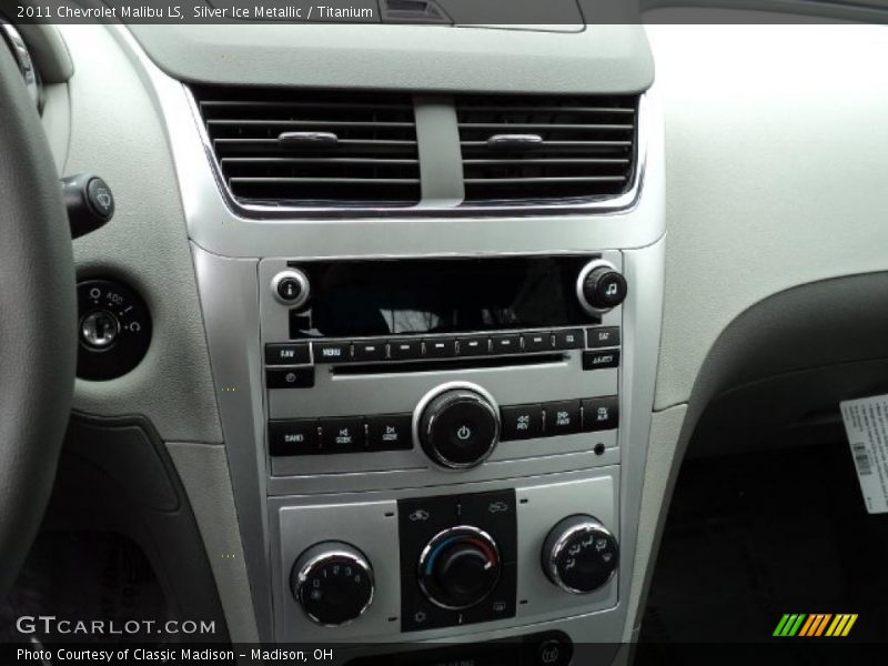 Silver Ice Metallic / Titanium 2011 Chevrolet Malibu LS