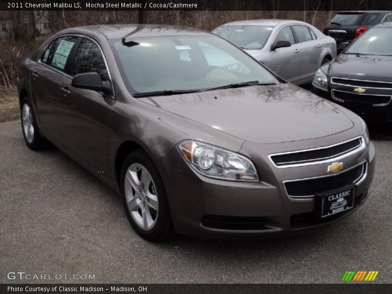 Mocha Steel Metallic / Cocoa/Cashmere 2011 Chevrolet Malibu LS