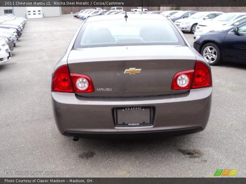 Mocha Steel Metallic / Cocoa/Cashmere 2011 Chevrolet Malibu LS