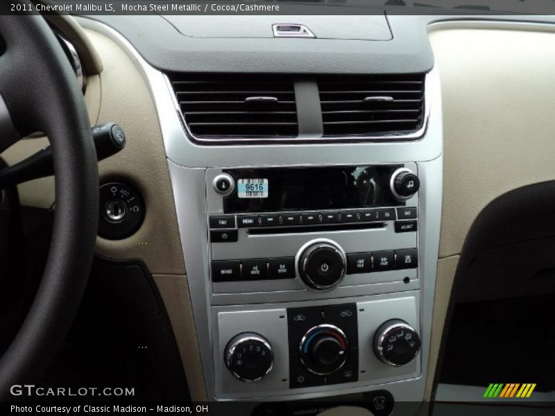 Mocha Steel Metallic / Cocoa/Cashmere 2011 Chevrolet Malibu LS