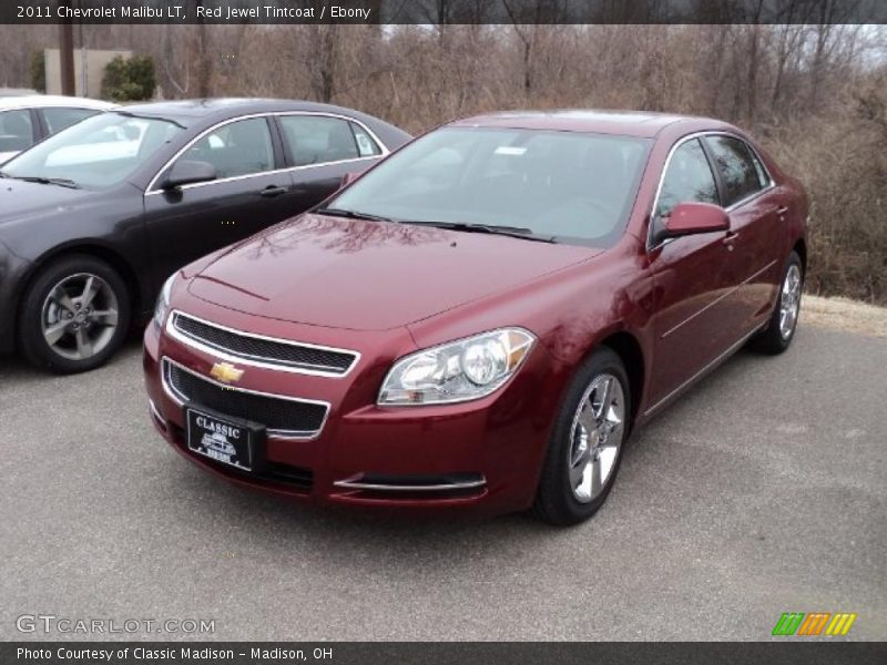 Red Jewel Tintcoat / Ebony 2011 Chevrolet Malibu LT