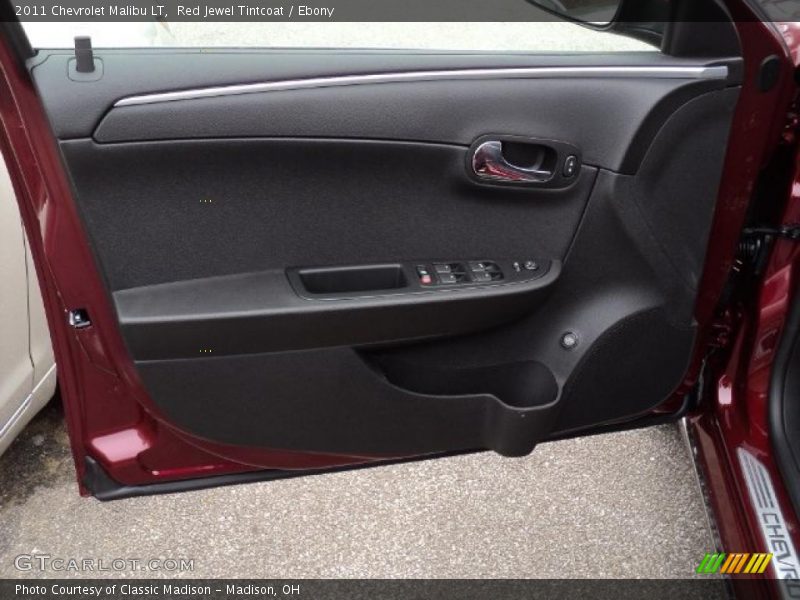 Red Jewel Tintcoat / Ebony 2011 Chevrolet Malibu LT