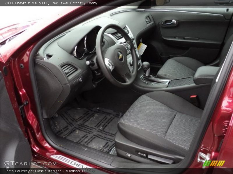 Red Jewel Tintcoat / Ebony 2011 Chevrolet Malibu LT