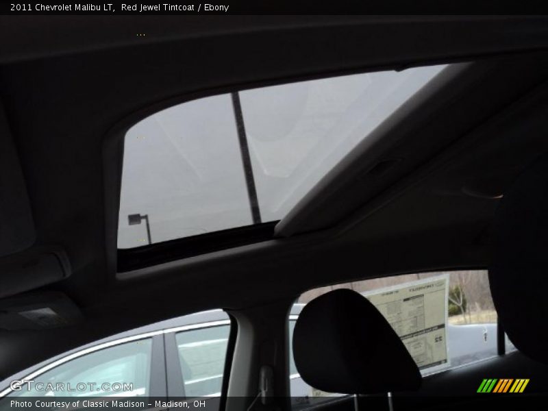 Red Jewel Tintcoat / Ebony 2011 Chevrolet Malibu LT