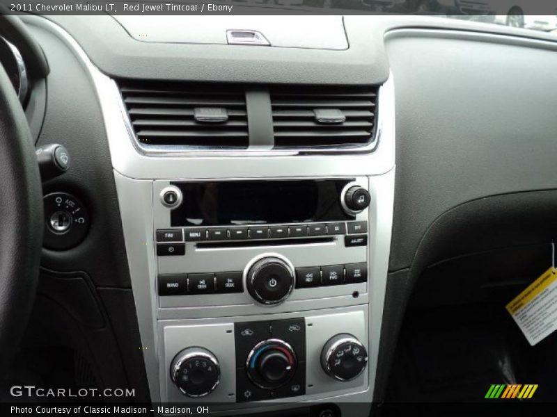 Red Jewel Tintcoat / Ebony 2011 Chevrolet Malibu LT