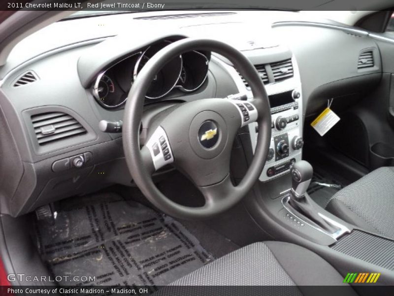 Red Jewel Tintcoat / Ebony 2011 Chevrolet Malibu LT
