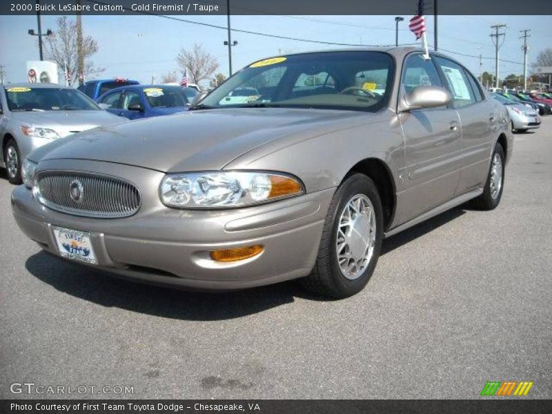 Gold Firemist / Taupe 2000 Buick LeSabre Custom