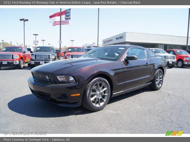 Front 3/4 View of 2012 Mustang V6 Mustang Club of America Edition Coupe
