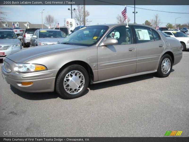 Gold Firemist / Taupe 2000 Buick LeSabre Custom