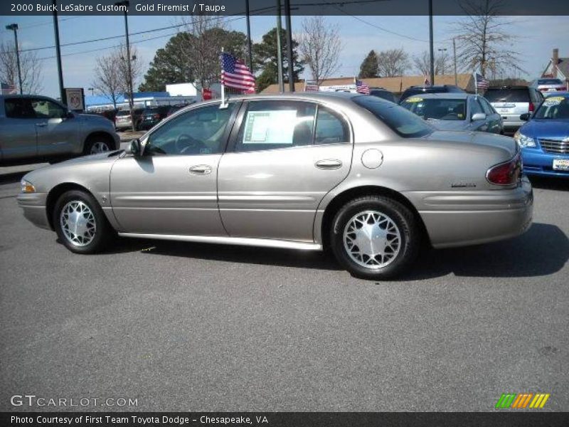 Gold Firemist / Taupe 2000 Buick LeSabre Custom