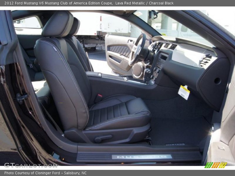  2012 Mustang V6 Mustang Club of America Edition Coupe Charcoal Black Interior