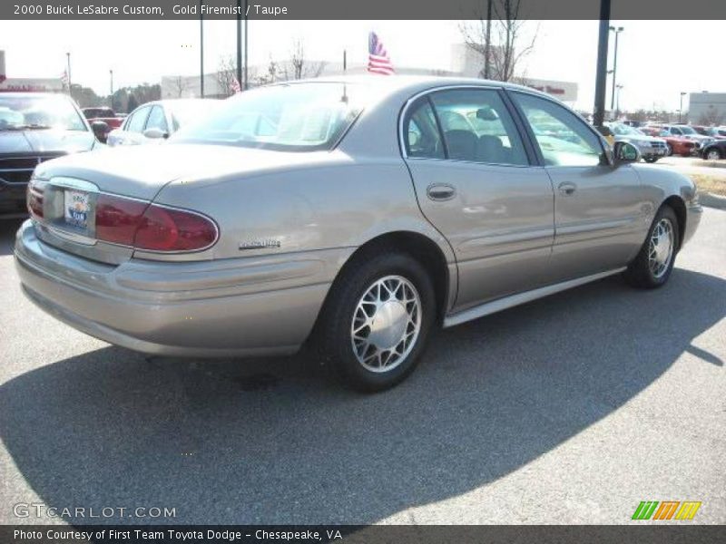 Gold Firemist / Taupe 2000 Buick LeSabre Custom