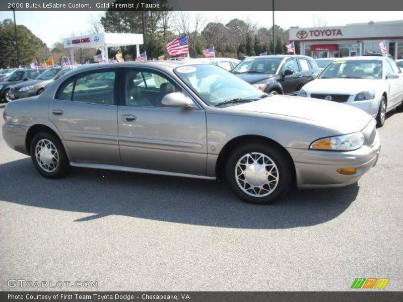Gold Firemist / Taupe 2000 Buick LeSabre Custom