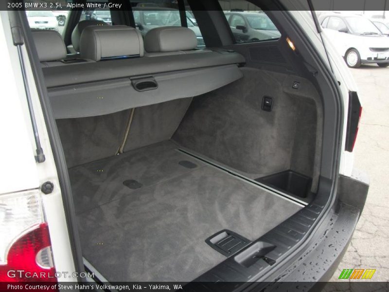 Alpine White / Grey 2005 BMW X3 2.5i