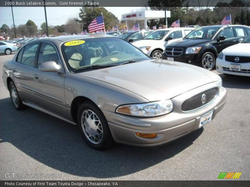 Gold Firemist / Taupe 2000 Buick LeSabre Custom