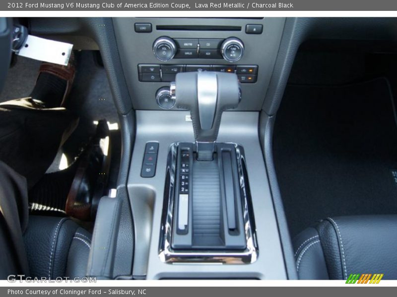  2012 Mustang V6 Mustang Club of America Edition Coupe 6 Speed Automatic Shifter