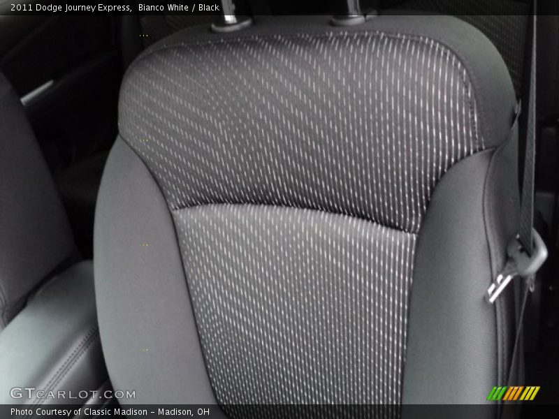 Bianco White / Black 2011 Dodge Journey Express