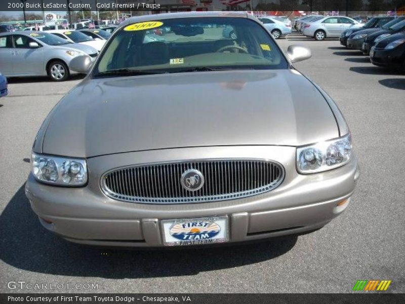 Gold Firemist / Taupe 2000 Buick LeSabre Custom