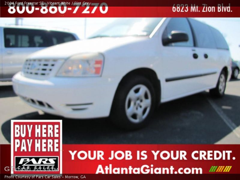 Vibrant White / Flint Grey 2004 Ford Freestar SE