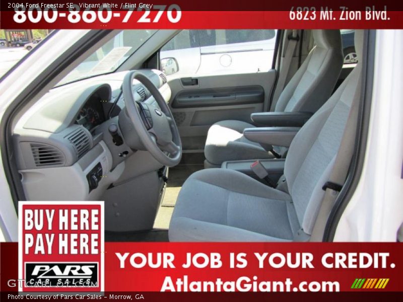 Vibrant White / Flint Grey 2004 Ford Freestar SE