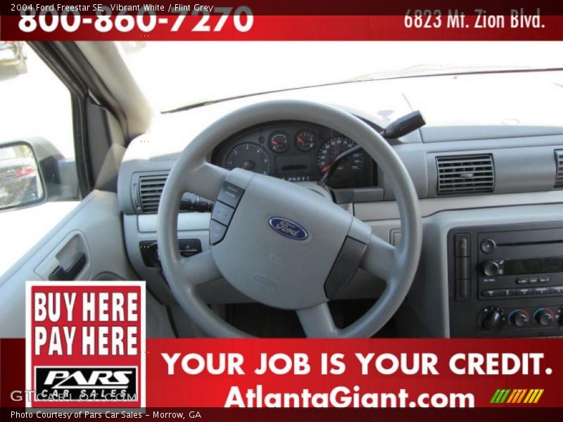 Vibrant White / Flint Grey 2004 Ford Freestar SE
