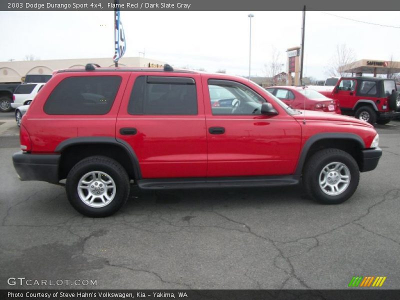 Flame Red / Dark Slate Gray 2003 Dodge Durango Sport 4x4