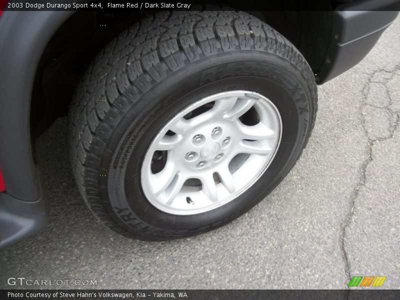 Flame Red / Dark Slate Gray 2003 Dodge Durango Sport 4x4