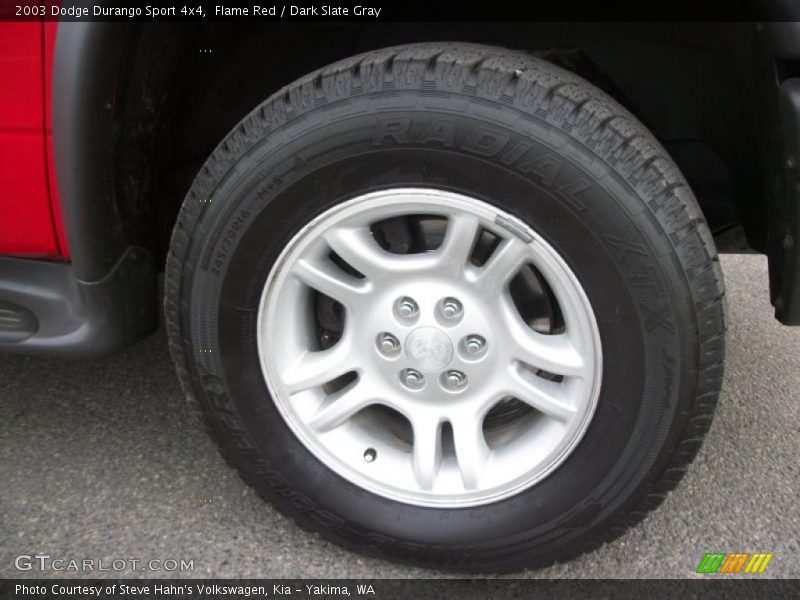 Flame Red / Dark Slate Gray 2003 Dodge Durango Sport 4x4