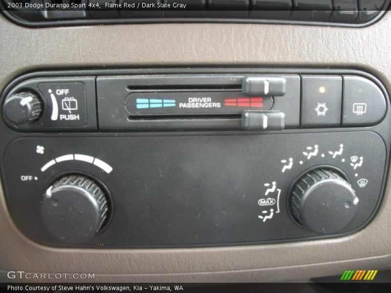 Flame Red / Dark Slate Gray 2003 Dodge Durango Sport 4x4