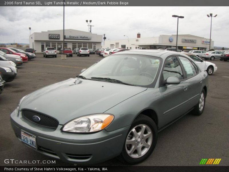 Light Tundra Metallic / Medium/Dark Pebble Beige 2006 Ford Taurus SEL