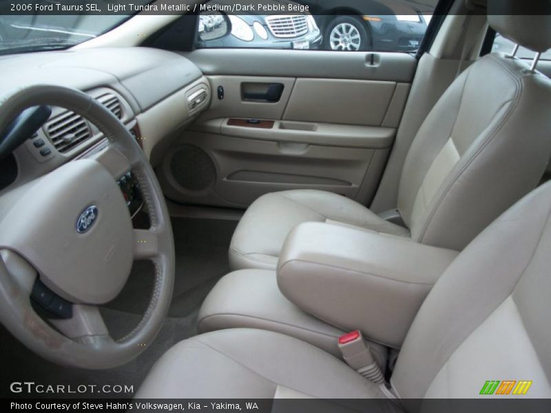 Light Tundra Metallic / Medium/Dark Pebble Beige 2006 Ford Taurus SEL