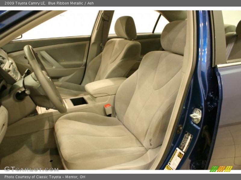Blue Ribbon Metallic / Ash 2009 Toyota Camry LE