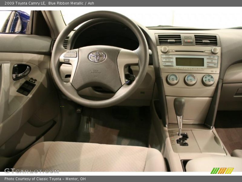 Blue Ribbon Metallic / Ash 2009 Toyota Camry LE