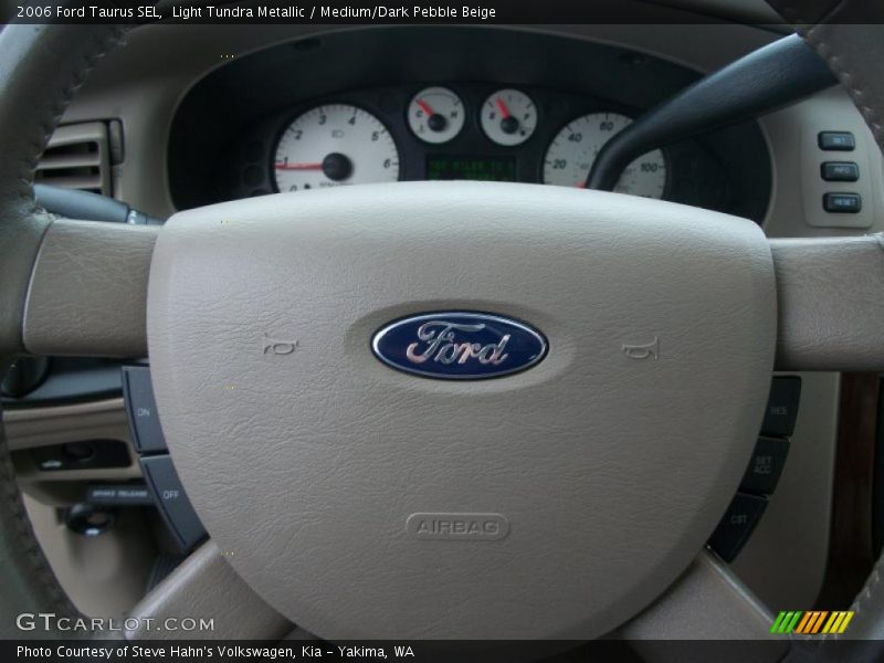 Light Tundra Metallic / Medium/Dark Pebble Beige 2006 Ford Taurus SEL