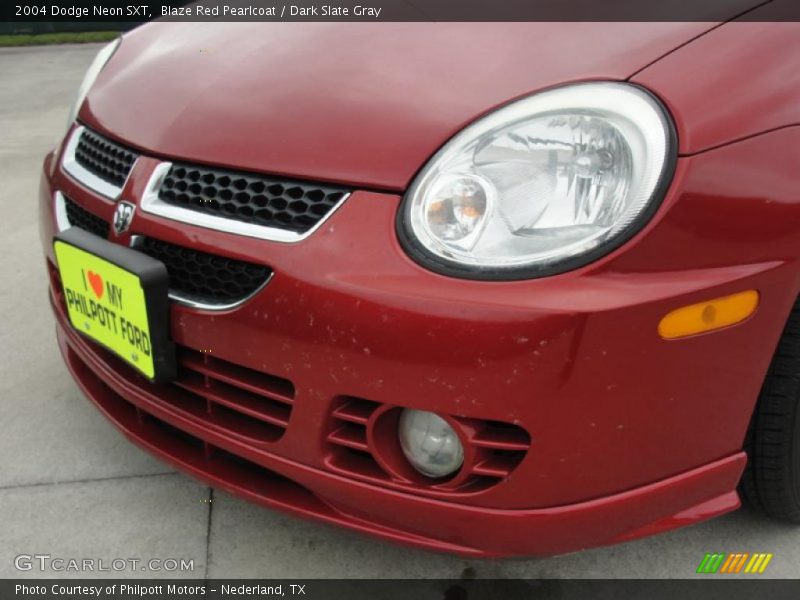 Blaze Red Pearlcoat / Dark Slate Gray 2004 Dodge Neon SXT