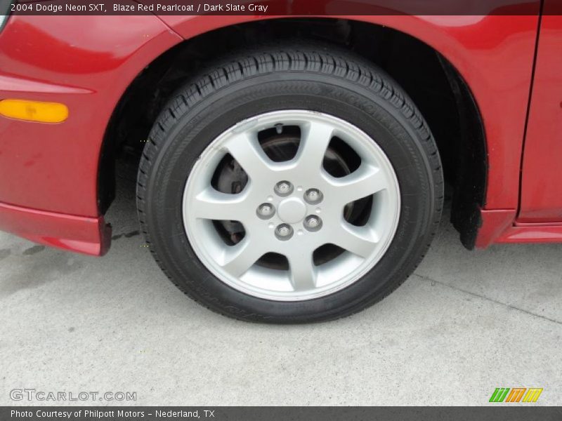 Blaze Red Pearlcoat / Dark Slate Gray 2004 Dodge Neon SXT