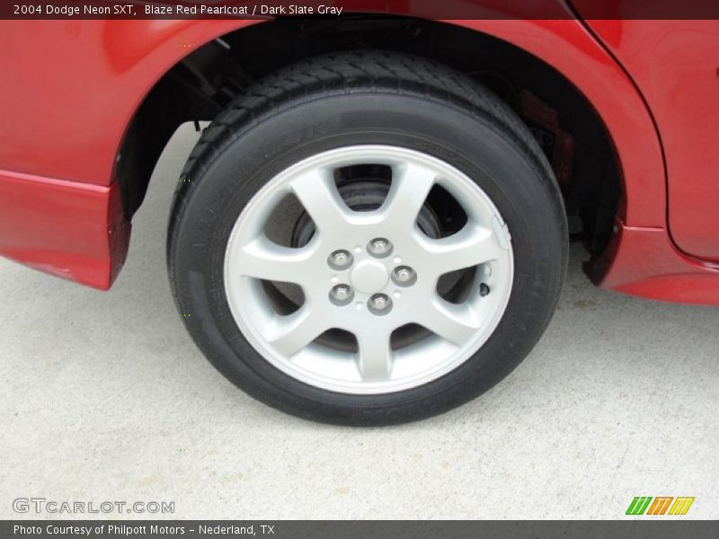 Blaze Red Pearlcoat / Dark Slate Gray 2004 Dodge Neon SXT